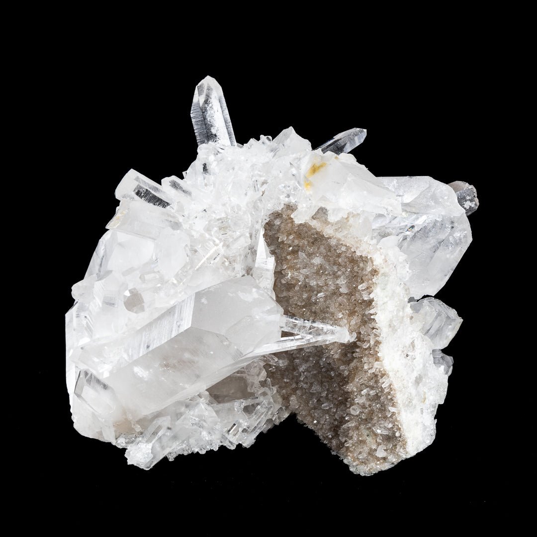 Quartz 8.3 Inch 5.75 lb Natural Crystal Cluster - Arkansas - LLX-070 - Crystalarium