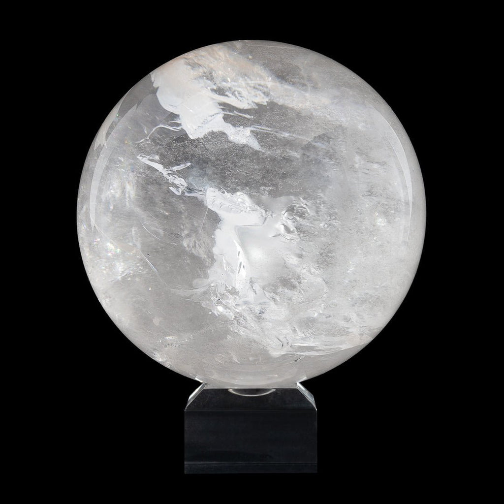 Quartz 3.2 Inch 3lb Polished Crystal Sphere - Brazil - JJL-069 - Crystalarium