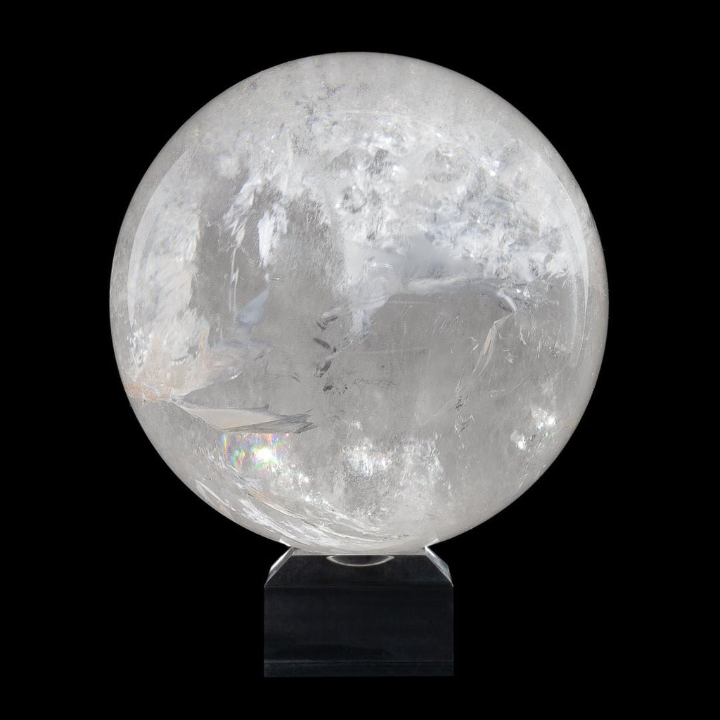 Quartz 3.2 Inch 3lb Polished Crystal Sphere - Brazil - JJL-069 - Crystalarium