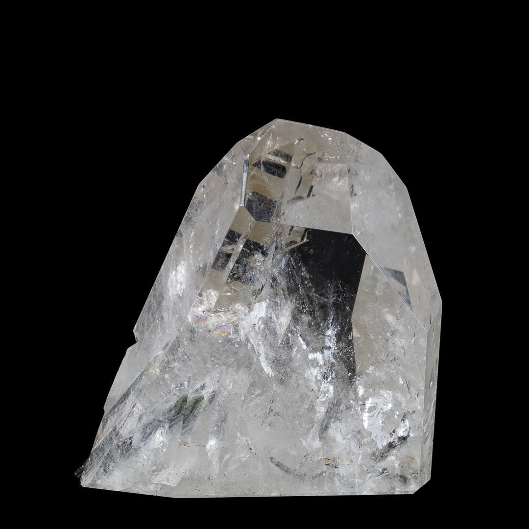 Quartz with Green Tourmaline 6.5 Inch 4.75lb Polished Crystal - Brazil RESERVED LISTING - KX-062 - Crystalarium