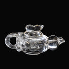 Quartz 6.15 inch Carved Decorative Tea Pot - MCCON-011 - Crystalarium