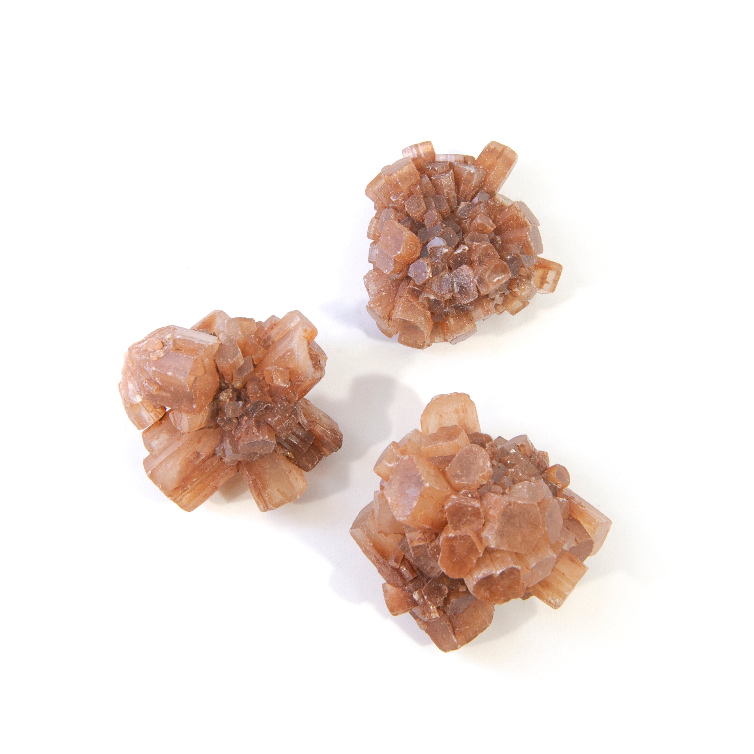 Red Aragonite Small Puff - Morocco - JJX-511 - Crystalarium