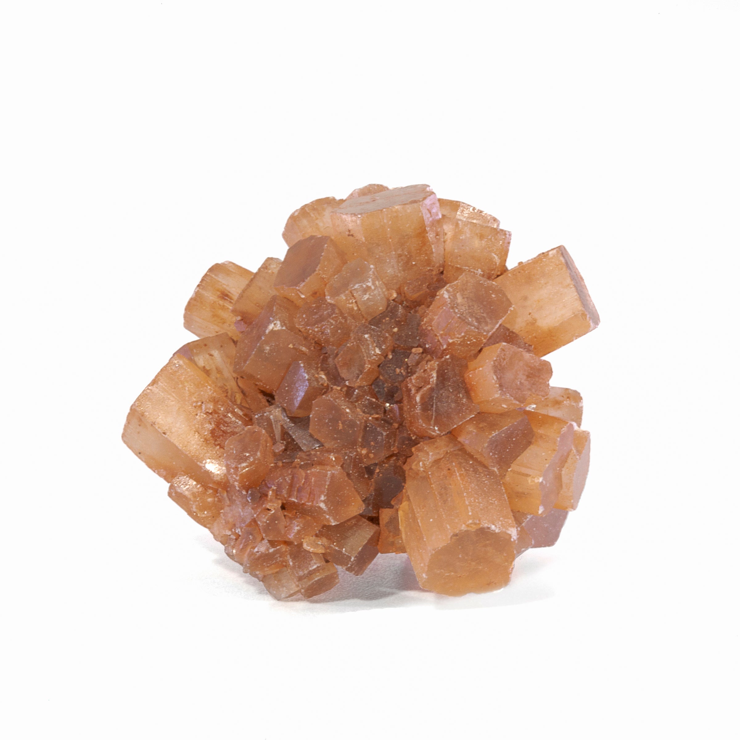 Red Aragonite Small Puff - Morocco - JJX-511 - Crystalarium