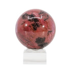 Rhodonite 2.58 Inch 1.09lb Polished Crystal Sphere - Australia - AAL-051 - Crystalarium