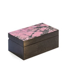 Rhodonite 3.4 inch Gemstone Box - JJR-032 - Crystalarium