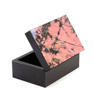 Rhodonite 3.4 inch Gemstone Box - JJR-032 - Crystalarium