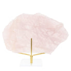 Rose Quartz 6.3 Inch 2.7lb Polished Crystal Slice - Madagascar - KKH-039 - Crystalarium