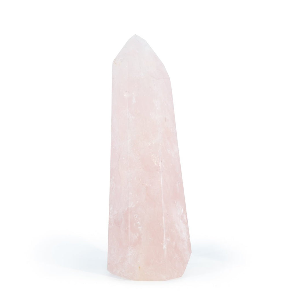 Rose Quartz 9.1 Inch 3.86lb Polished Crystal Tower - Madagascar - HHH-168 - Crystalarium