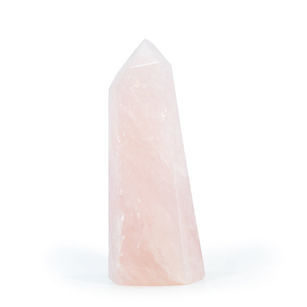 Rose Quartz 9.1 Inch 3.86lb Polished Crystal Tower - Madagascar - HHH-168 - Crystalarium