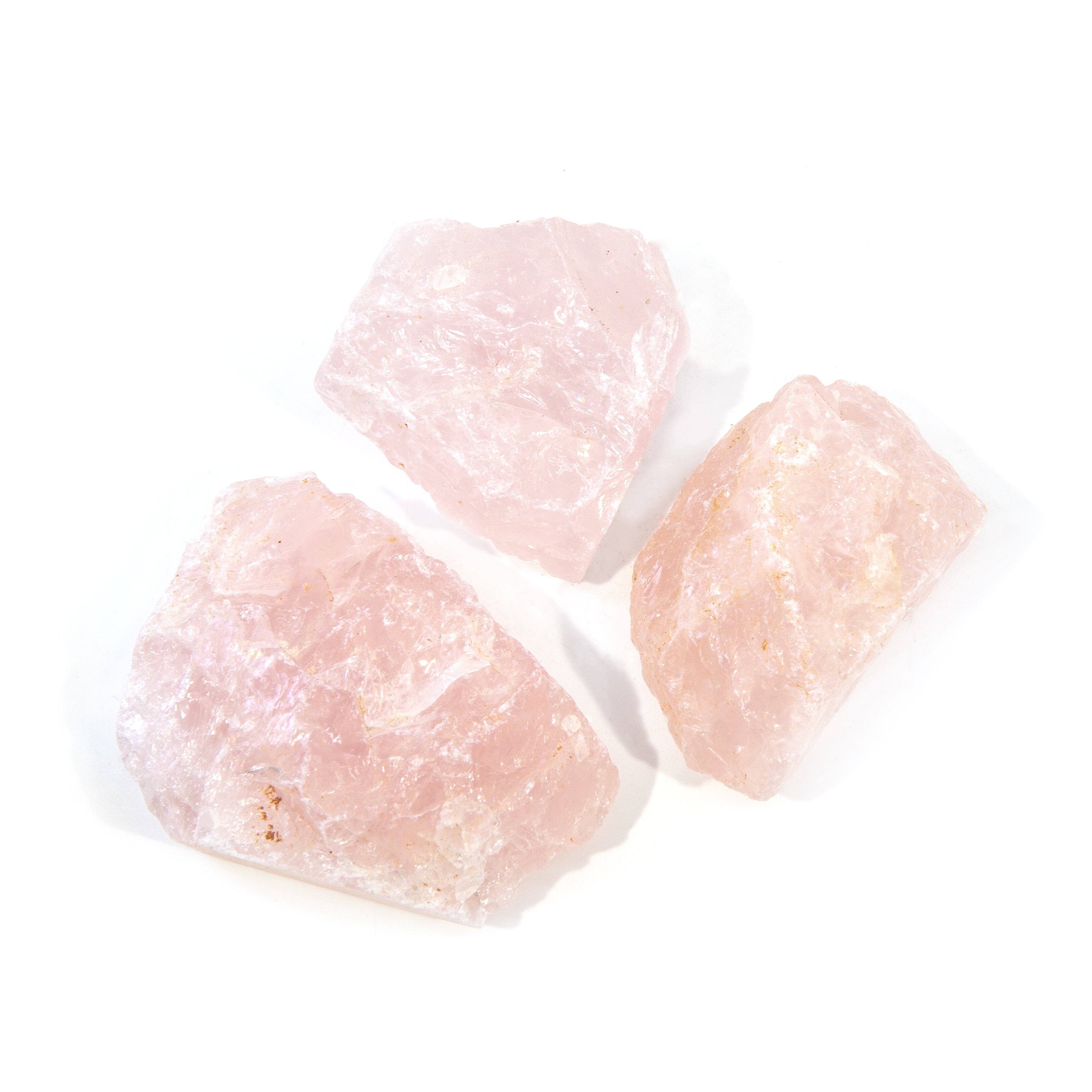 Rose Quartz Rough Chunks - Madagascar - JJX-500 - Crystalarium