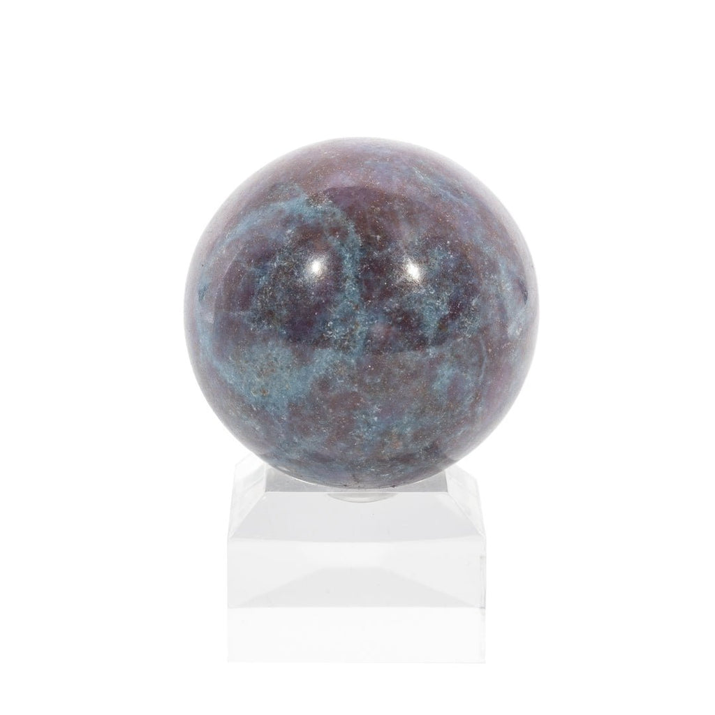 Ruby Kyanite 2 Inch 271.3 Gram Polished Crystal Sphere - India - CCL-126 - Crystalarium