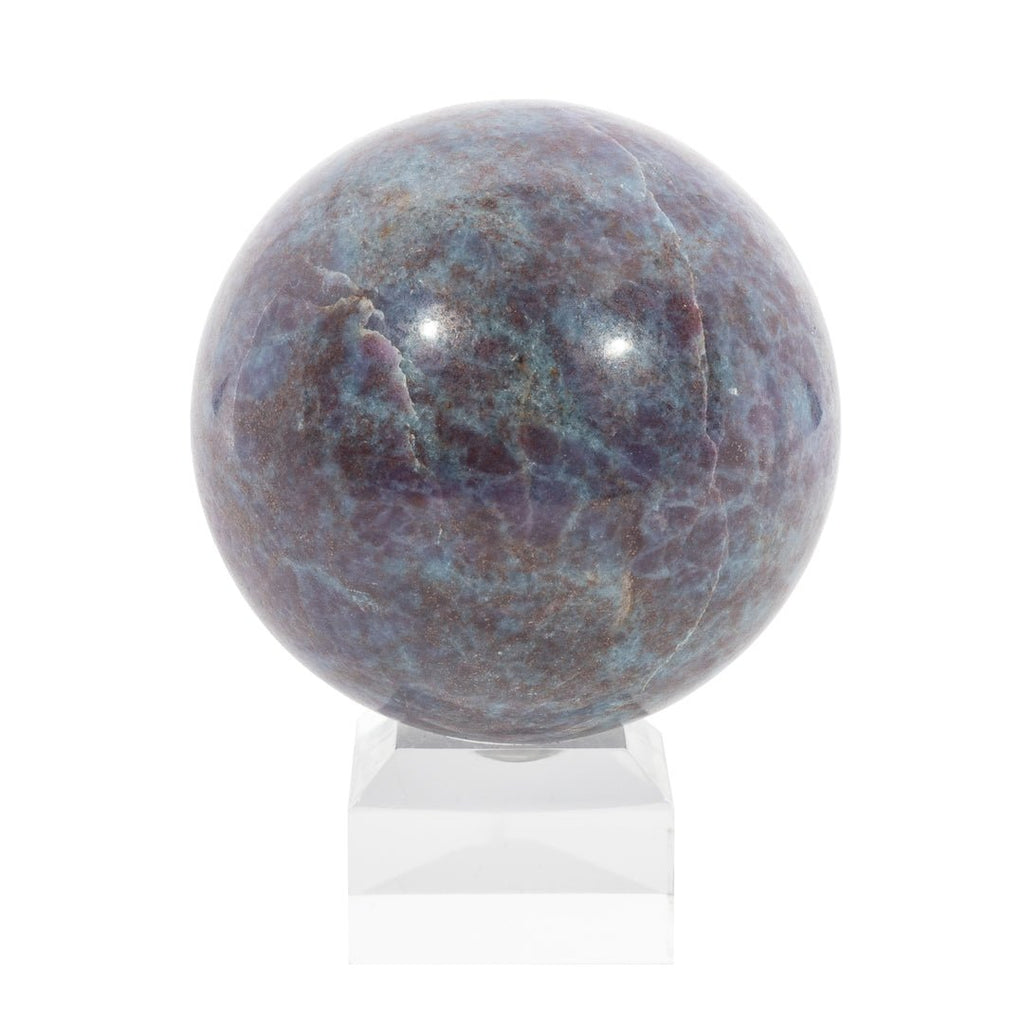 Ruby Kyanite 2.89 Inch 1.69lb Polished Crystal Sphere - India - DDL-091 - Crystalarium