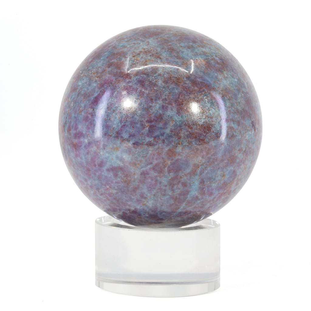 Ruby Kyanite 2.4 inch Polished Crystal Sphere - India - DDL-094B - Crystalarium