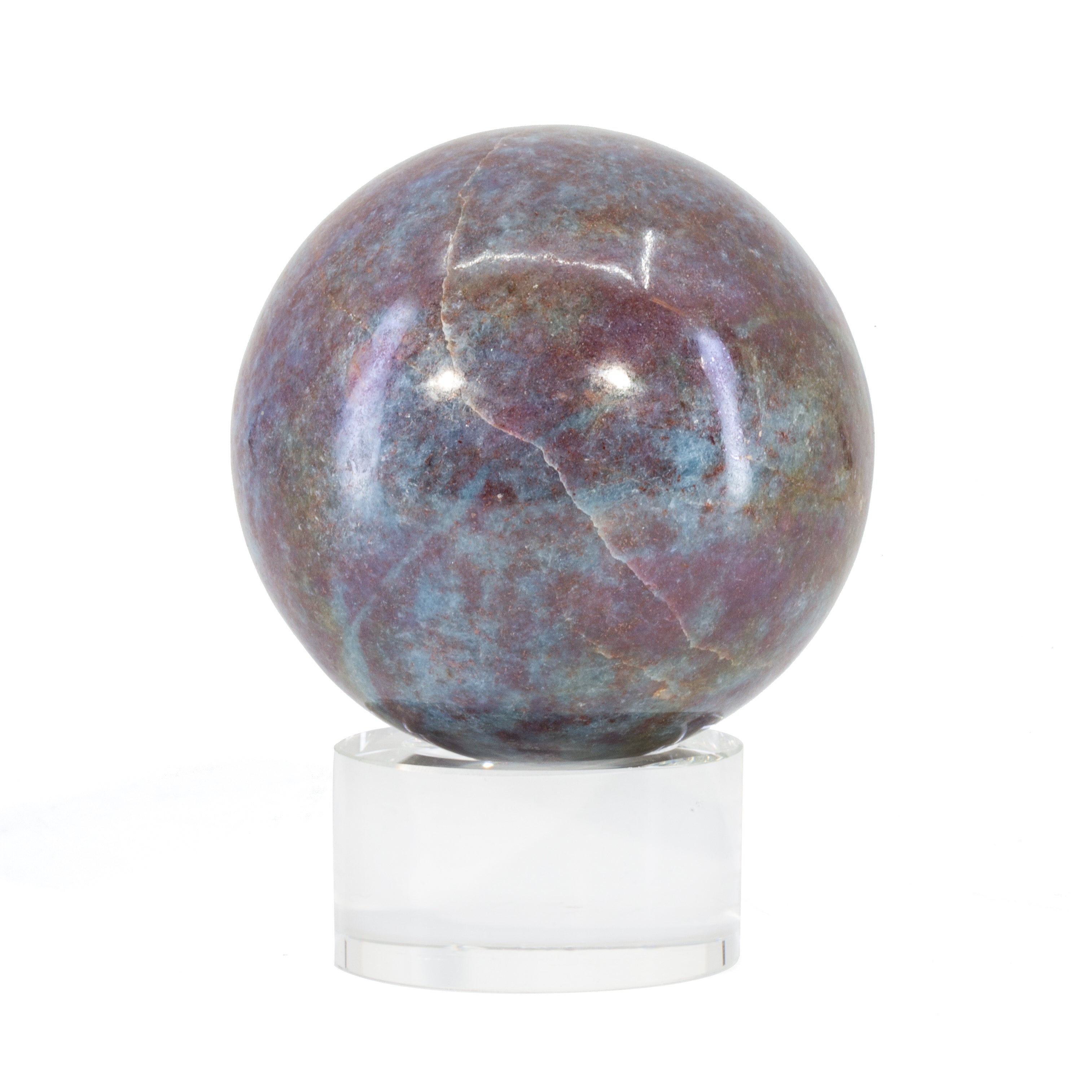 Ruby Kyanite 2.3 inch Polished Crystal Sphere - India - CCL-124 - Crystalarium