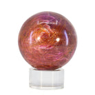 Ruby 2.5 inch Polished Gemstone Sphere - JJL-023 - Crystalarium