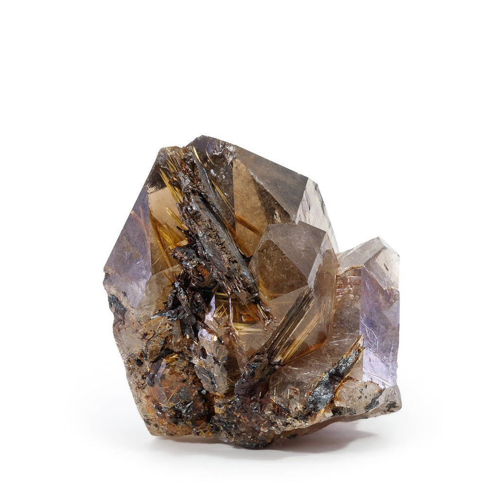 Smokey Rutilated Quartz 2.8 Inch .95lb Natural Crystal Specimen - Brazil - JJX-393 - Crystalarium