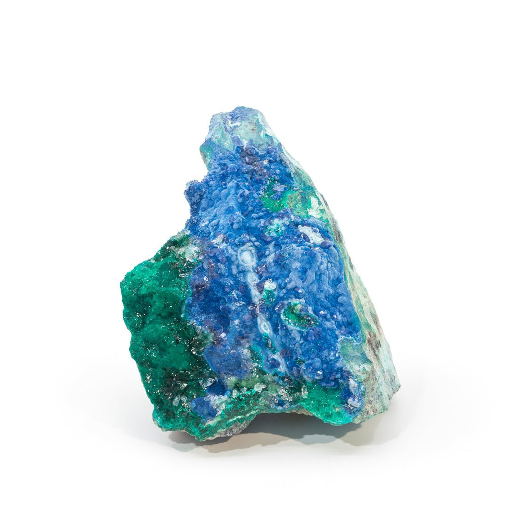 Shattuckite and Dioptase 4.3 Inch 1.01lb Natural Crystal Specimen - Sonora, Mexico - LLX-044 - Crystalarium