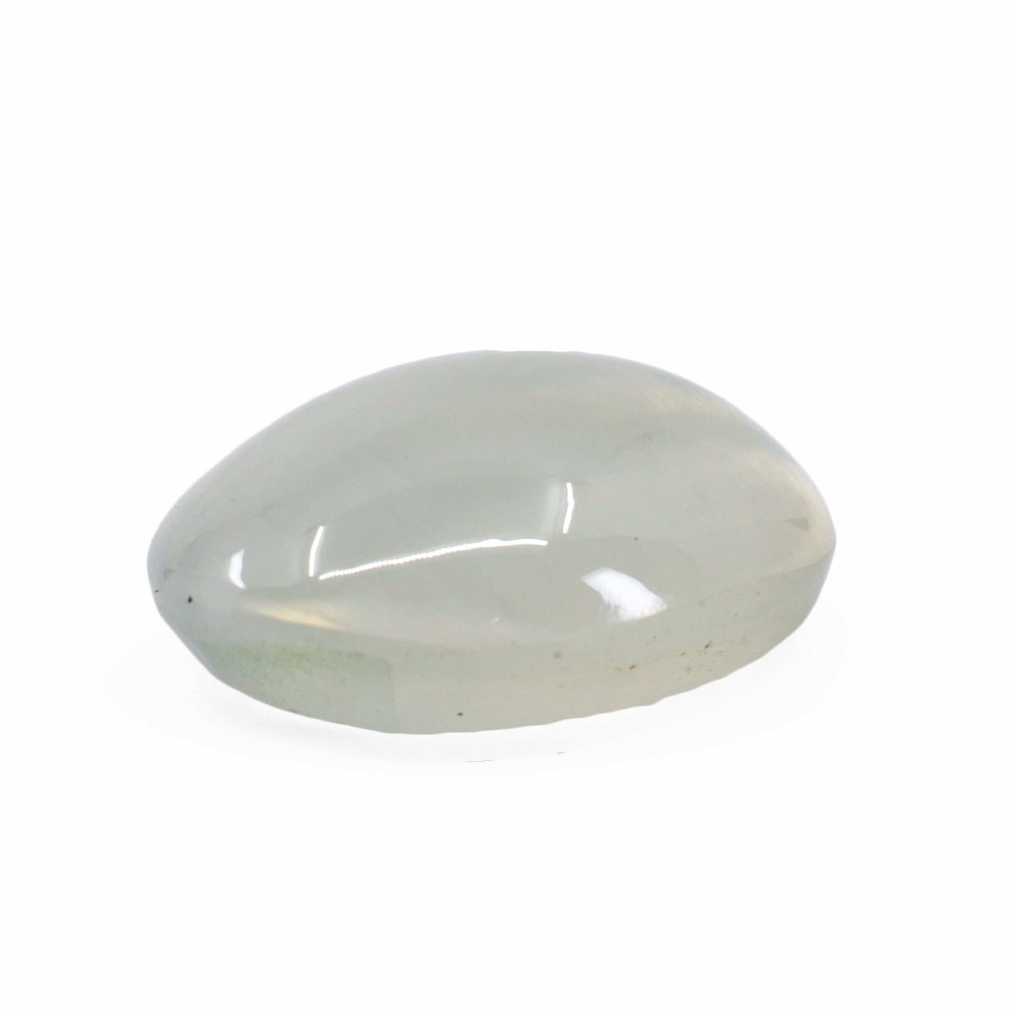 Catseye Sillimanite 19.3mm 19.34 carat Oval Polished Cabochon - 15-012 - Crystalarium