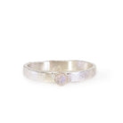 Moonstone Stackable Sterling Silver Handcrafted Ring - Ceci Greco Designs - KKW-018 - Crystalarium