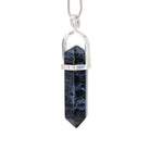 Pietersite 24.56 Carat Sterling Silver Handcrafted Polished Crystal Twist Pendant - LLO-030 - Crystalarium