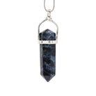 Pietersite 24.56 Carat Sterling Silver Handcrafted Polished Crystal Twist Pendant - LLO-030 - Crystalarium