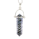 Sardonyx Polished Crystal Sterling Silver Pendant - JJW-064 - Crystalarium