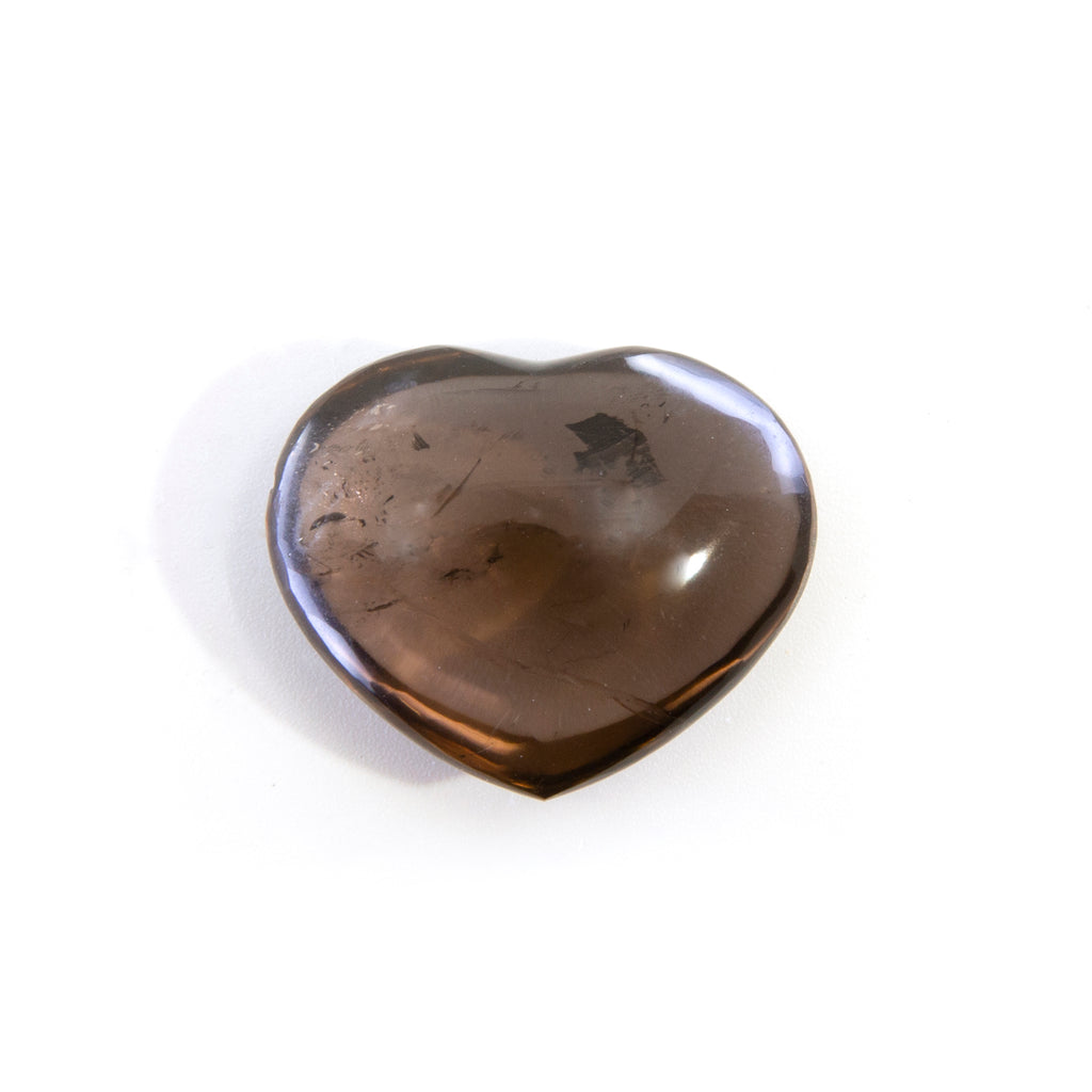 Smoky Quartz Small Heart - Brazil - FFT-035 - Crystalarium