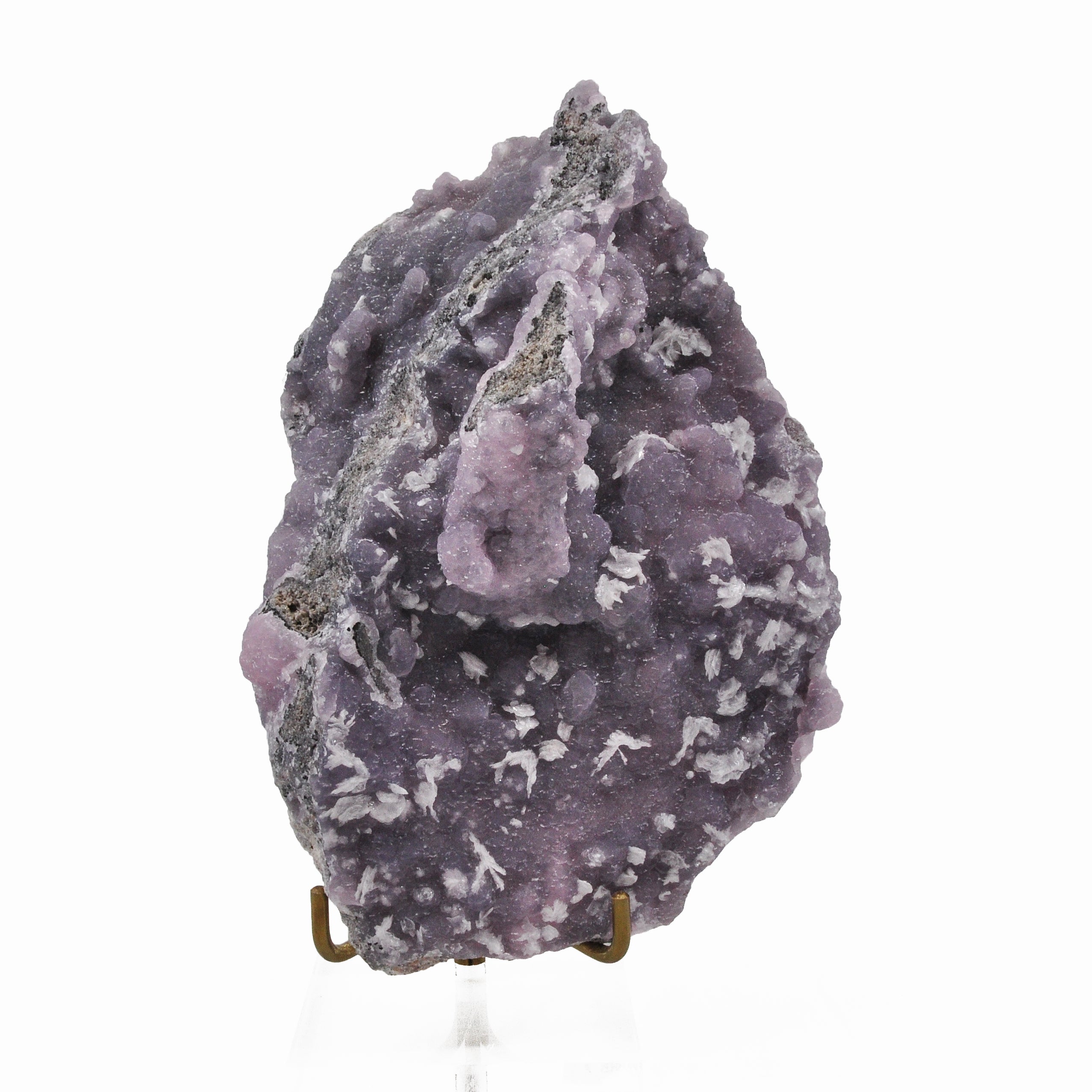 Lavender Smithsonite 6.5 inch 2.6 lbs Natural Crystal Specimen - Mexico - CCX-390 - Crystalarium
