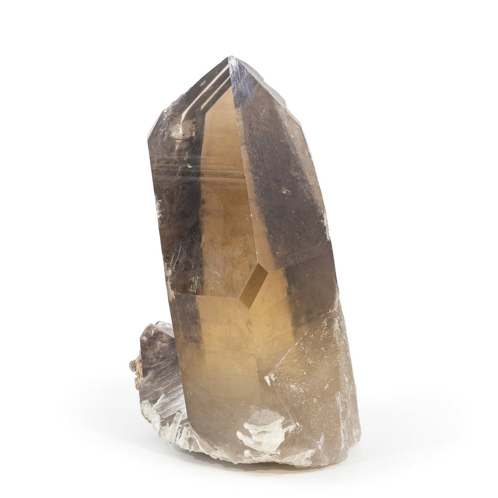 Citrine with Lepidolite & Albite 5.67 Inch 2.12lb Natural Crystal - Brazil - DDX-391 - Crystalarium