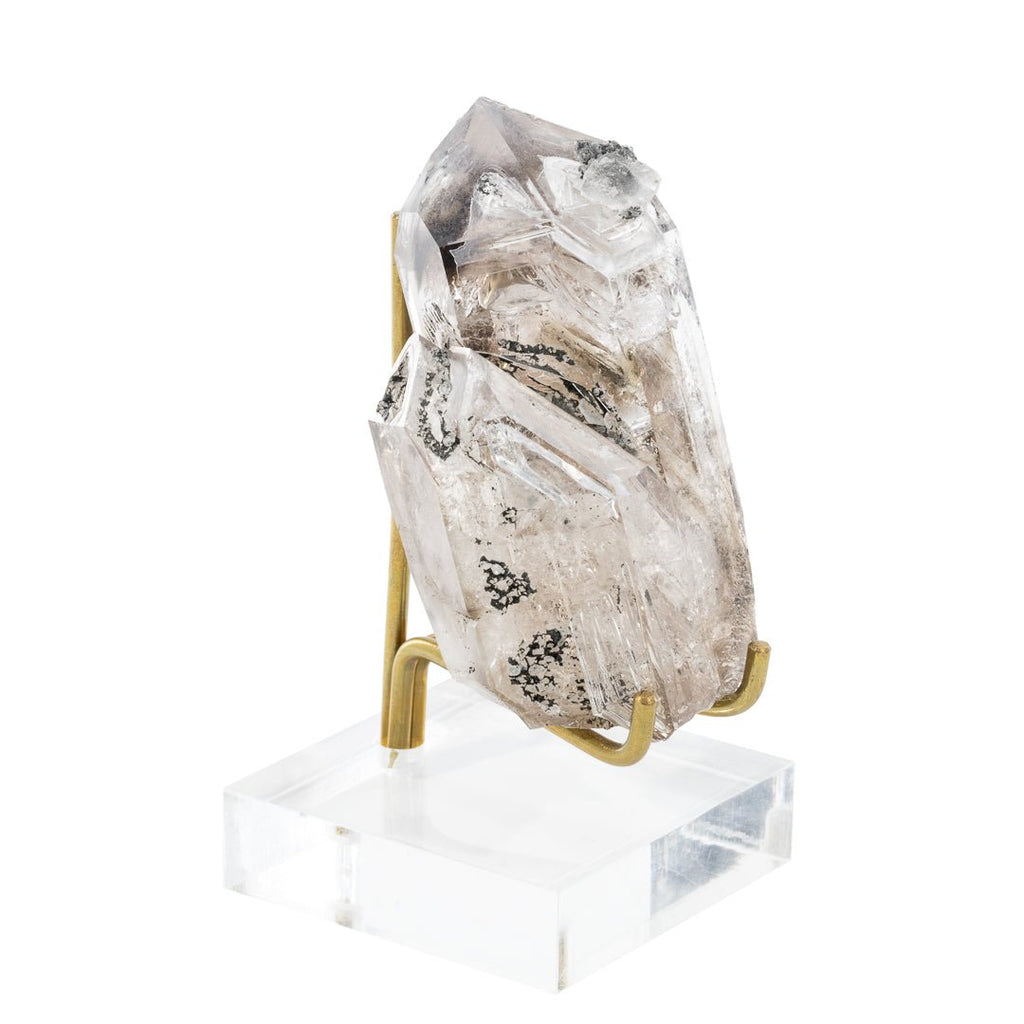 Smoky Enhydrous Fenster Quartz 2.63 Inch 79.58 Gram Natural Crystal - Namibia - KKX-448C - Crystalarium
