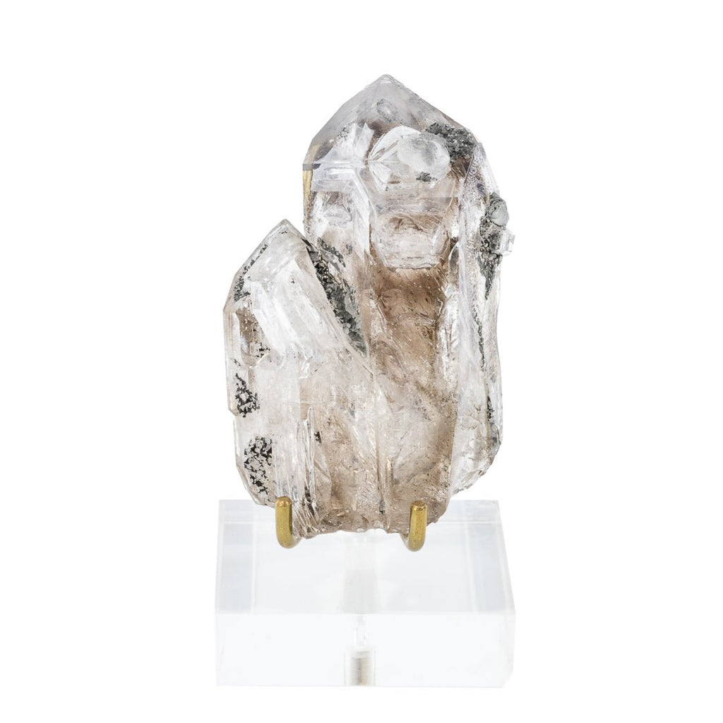 Smoky Enhydrous Fenster Quartz 2.63 Inch 79.58 Gram Natural Crystal - Namibia - KKX-448C - Crystalarium