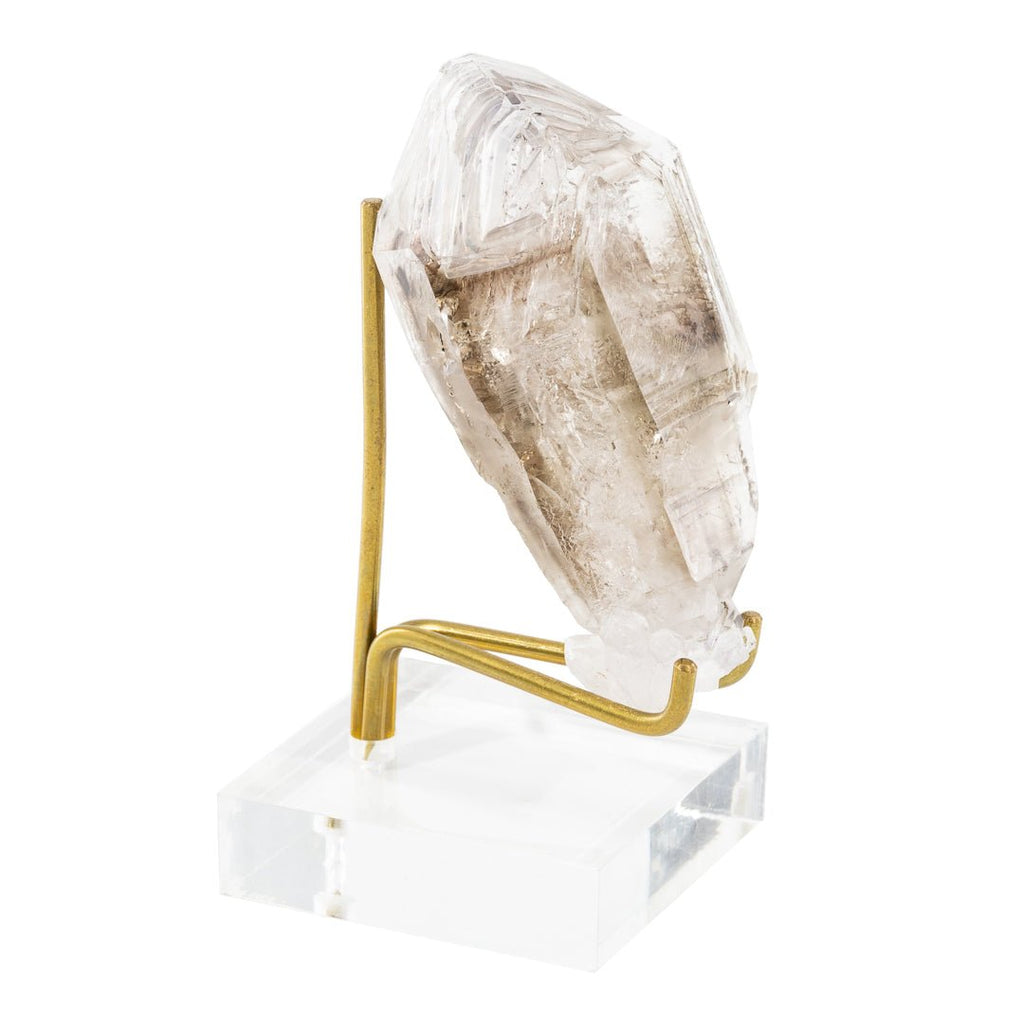 Smoky Enhydrous Fenster Quartz 2.69 Inch 60 Gram Natural Crystal - Namibia - KKX-448D - Crystalarium