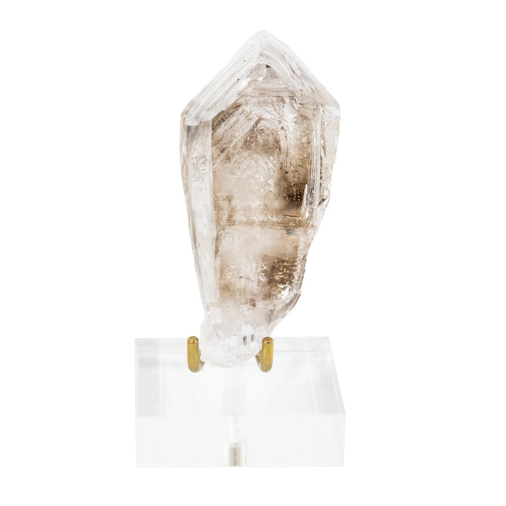 Smoky Enhydrous Fenster Quartz 2.69 Inch 60 Gram Natural Crystal - Namibia - KKX-448D - Crystalarium