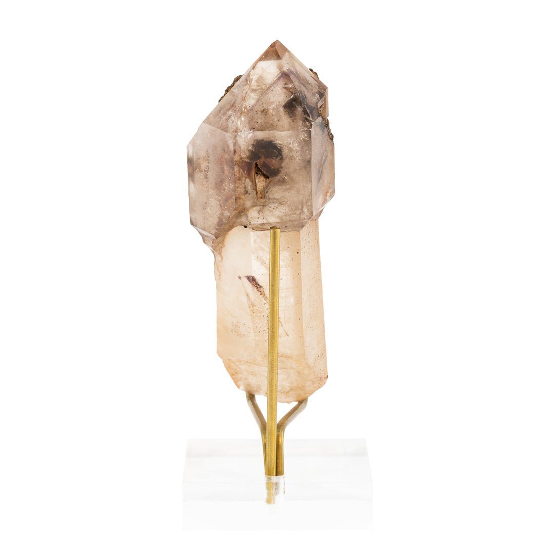 Smoky Quartz 3.83 Inch 109.67 Gram Natural Scepter Crystal - Madagascar - FFX-425 - Crystalarium