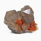 Smoky Quartz with Spessartine Garnet 2.9 inch 0.76 lbs Natural Crystal Cluster - China - WX-220 - Crystalarium