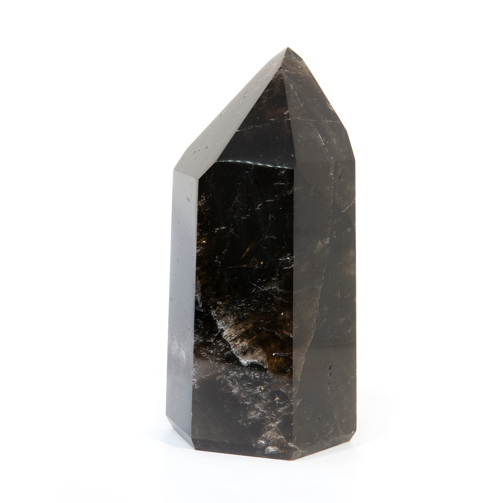 Dark Smoky Quartz 9 inch 9.27lb Polished Crystal Point - Brazil - GGH-201 - Crystalarium