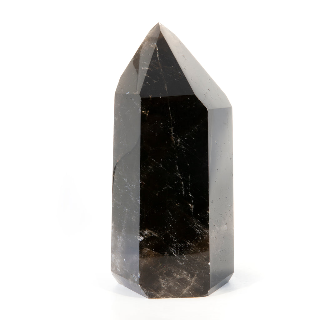 Dark Smoky Quartz 9 inch 9.27lb Polished Crystal Point - Brazil - GGH-201 - Crystalarium
