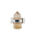 Smoky Quartz 20.84 Carat Polished Crystal Handcrafted Sterling Silver Ring - JJO-210 - Crystalarium