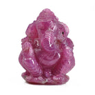 Spinel 1.38 inch 123.5ct Ganesh Carving Natural Gem Crystal - Vietnam - DDF-006 - Crystalarium