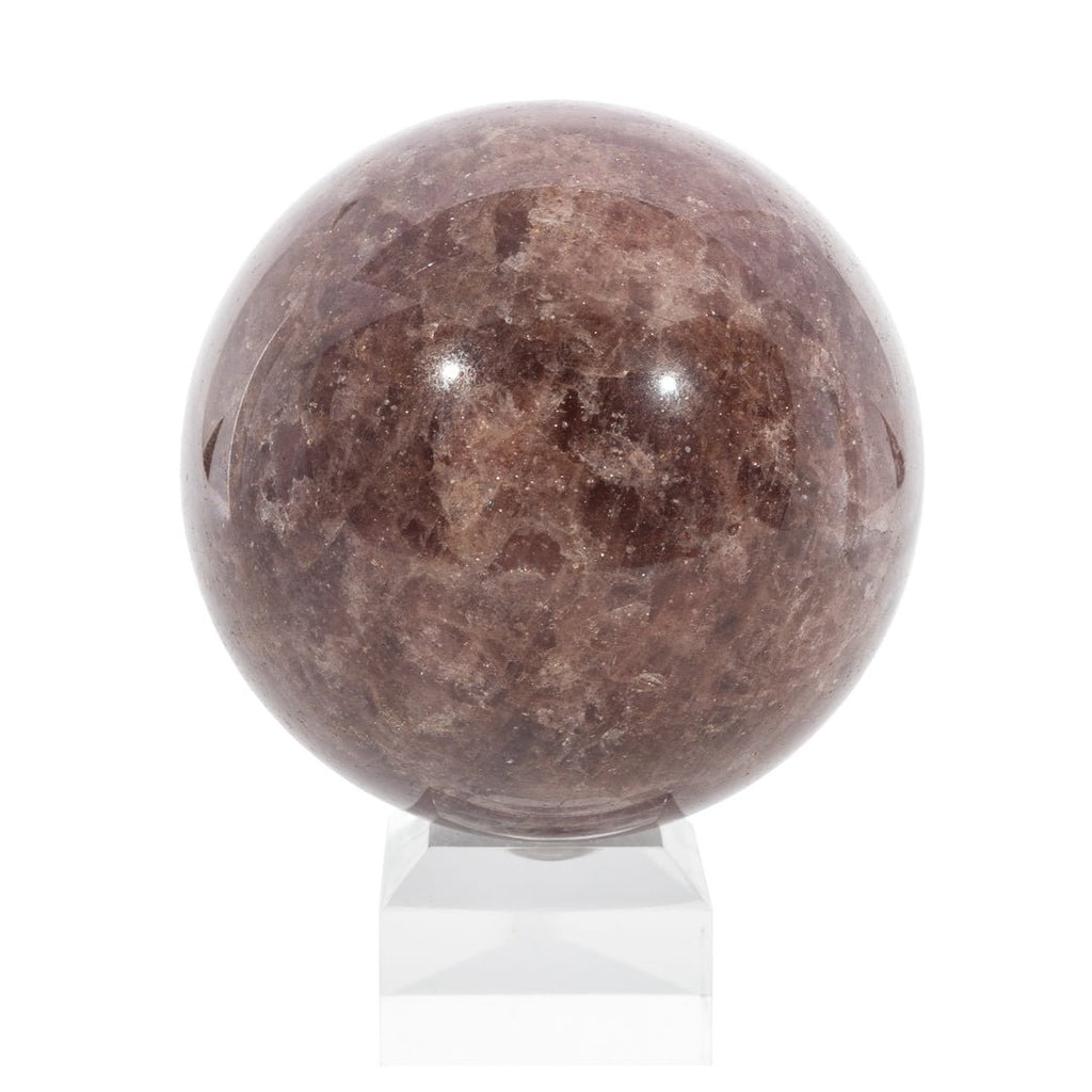 Strawberry Quartz 3.25 Inch 1.74lb Polished Crystal Sphere - JJL-032A - Crystalarium