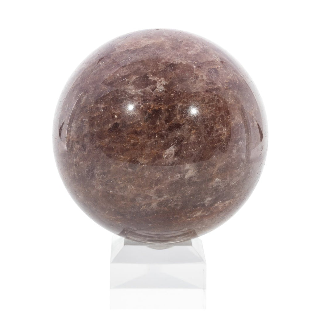 Strawberry Quartz 3.25 Inch 1.74lb Polished Crystal Sphere - JJL-032A - Crystalarium