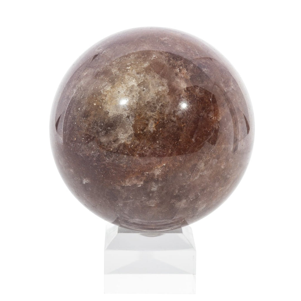 Strawberry Quartz 3.25 Inch 1.74lb Polished Crystal Sphere - JJL-032A - Crystalarium