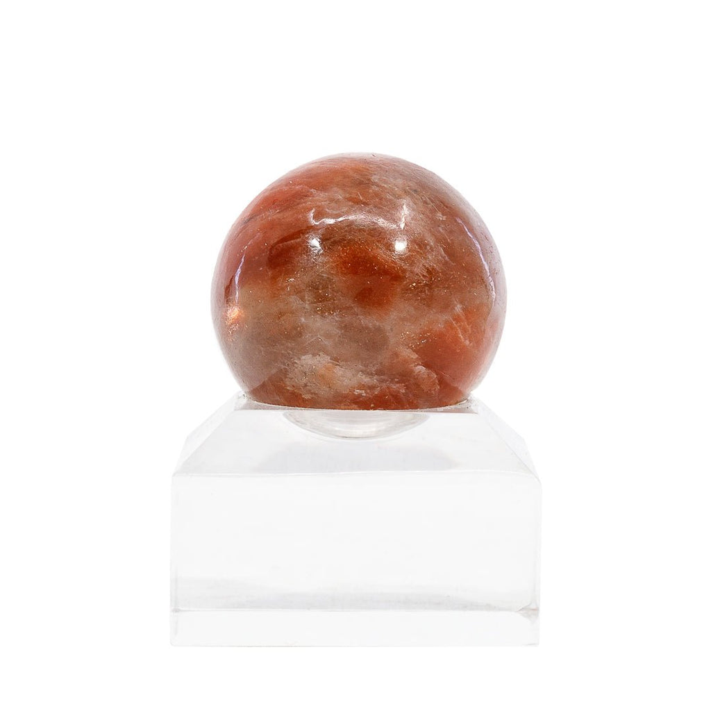 Sunstone 1.2 Inch 43.8 Gram Polished Crystal Sphere - India - KKL-029 - Crystalarium