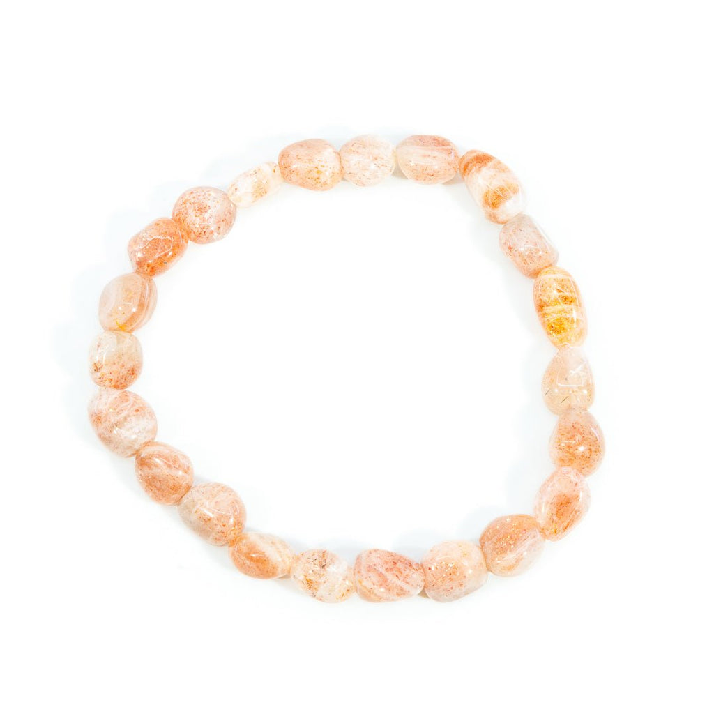 Sunstone Pebble Bracelet - JJW-112 - Crystalarium