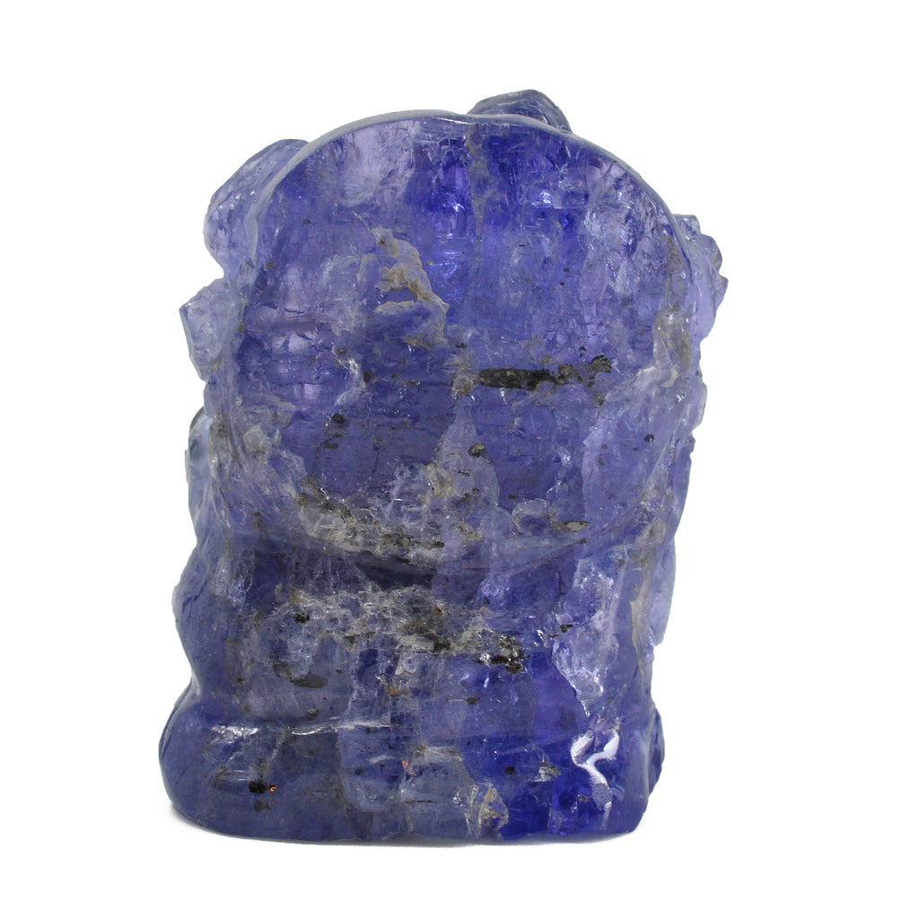 Tanzanite 33.65mm 103ct Ganesh Gemstone Crystal Carving - CCF-009 - Crystalarium