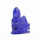 Tanzanite 128.5ct Krishna Gemstone Crystal Carving - CCF-028 - Crystalarium