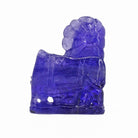 Tanzanite 128.5ct Krishna Gemstone Crystal Carving - CCF-028 - Crystalarium