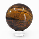 Tiger's Eye with Hematite 3.99 inch 3.62 lb Polished Crystal Sphere - South Africa - CCL-293 - Crystalarium