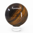 Tiger's Eye with Hematite 3.99 inch 3.62 lb Polished Crystal Sphere - South Africa - CCL-293 - Crystalarium