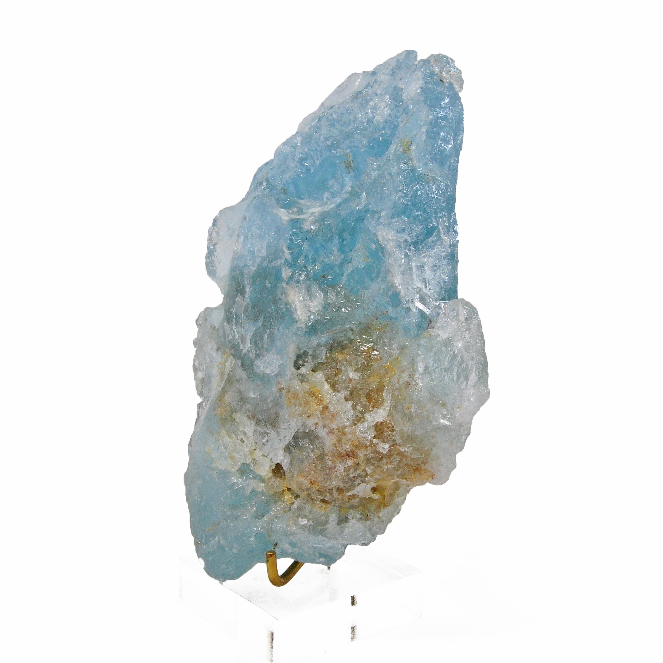 Blue Topaz 5.21 inch 344 grams Natural Gem Crystal - Brazil - DDX-154 - Crystalarium